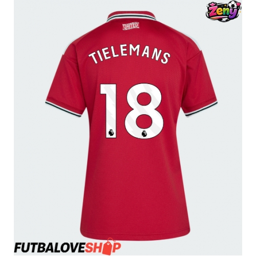Dres Manchester United Youri Tielemans #18 Domáci pre Ženy 2026-27 Krátky Rukáv